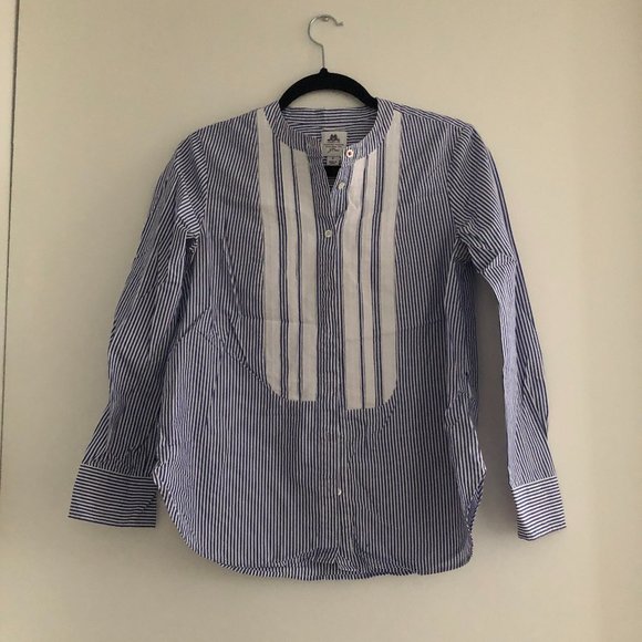 J.Crew Thomas Mason striped cotton shirt - Picture 2 of 7